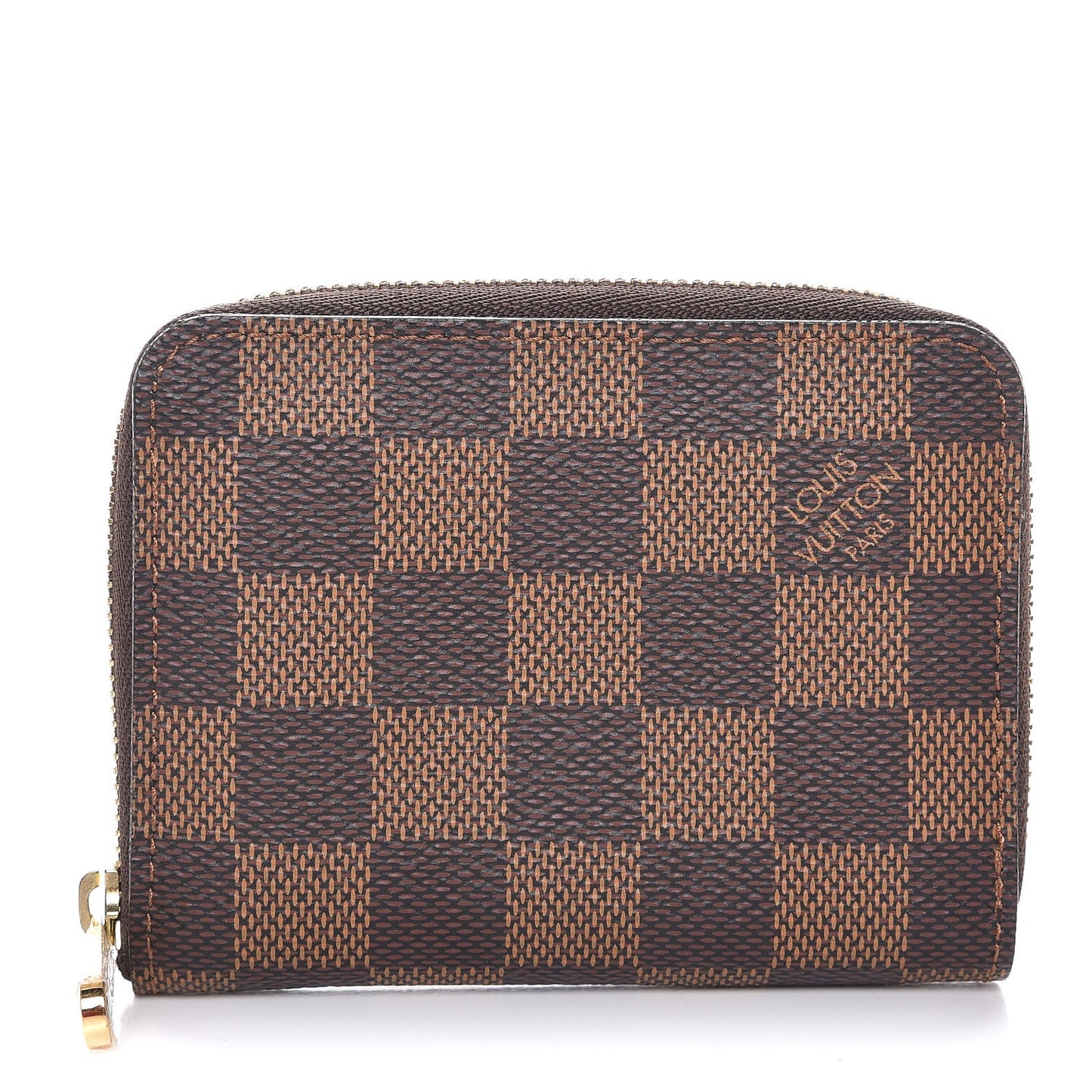 Damier Ebene Zippy Coin Purse