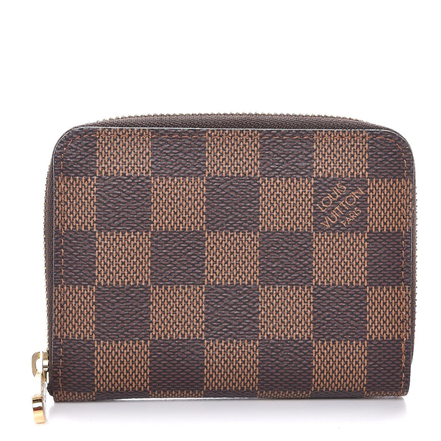 Louis Vuitton Damier Ebene Zippy Coin Purse 1 of 8