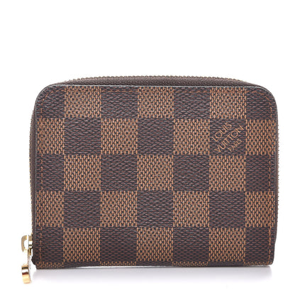 Louis Vuitton Damier Ebene Zippy Coin Purse 1 of 8