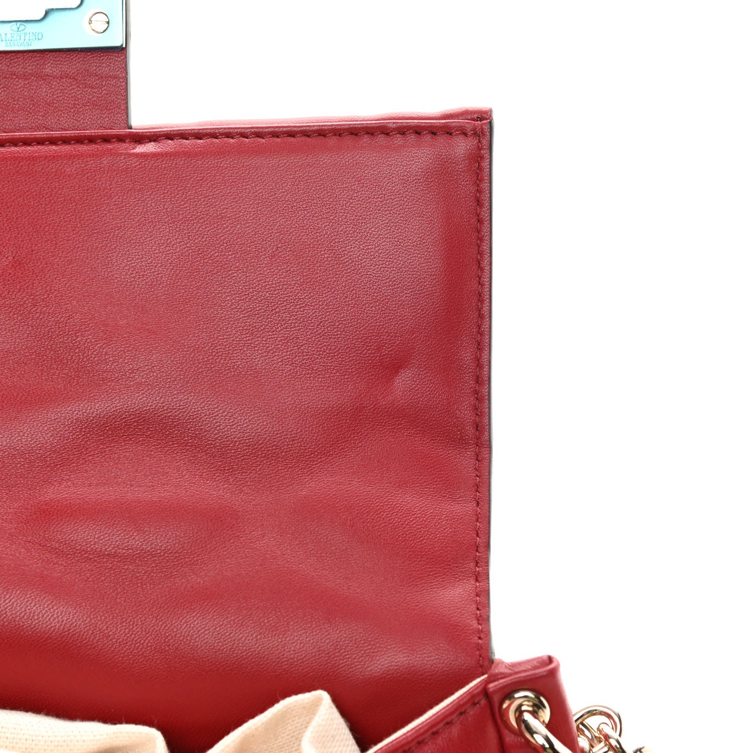Valentino Garavani Nappa Small Candystud Crossbody Rosso Valentino 12 of 14