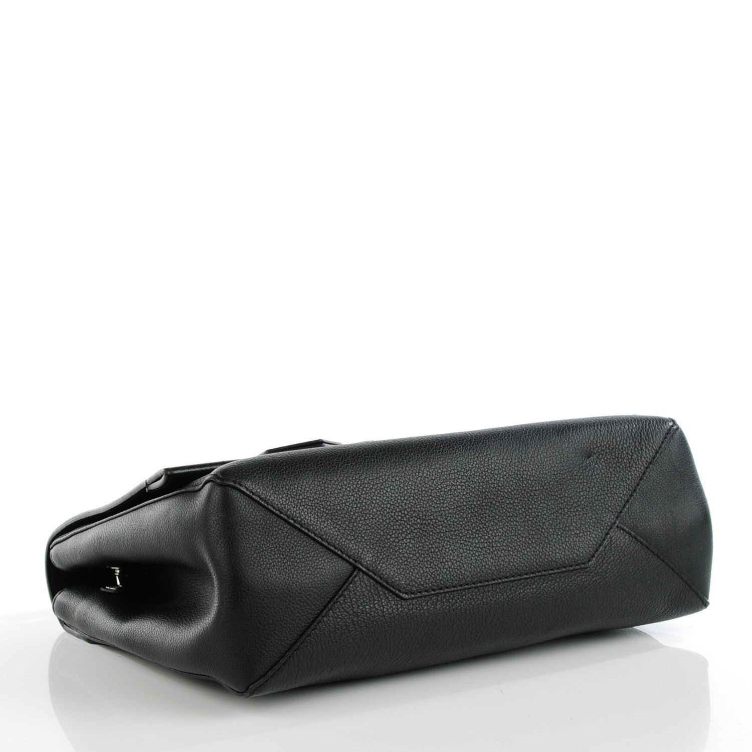 Louis Vuitton Calfskin Lockme II Top Handle Black 4 of 7