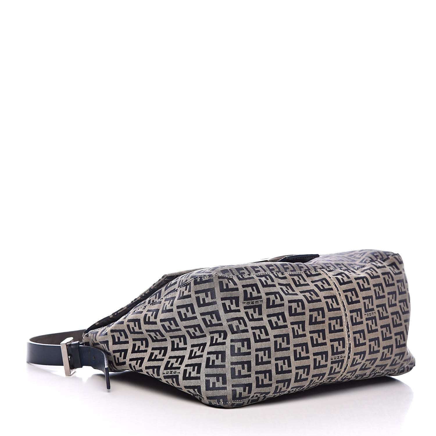 Fendi Zucchino Mama Baguette Navy 4 of 14