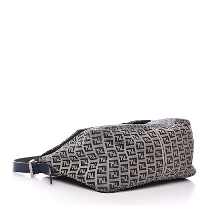 Fendi Zucchino Mama Baguette Navy 4 of 14