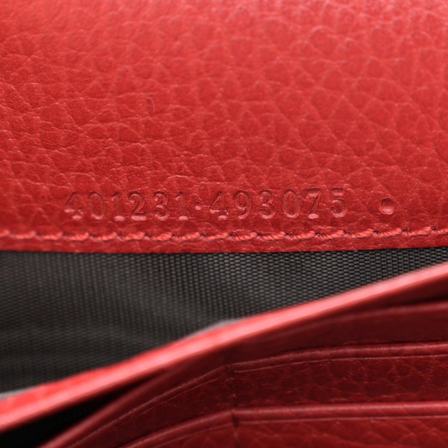 Gucci Calfskin Mini Dionysus Chain Wallet Hibiscus Red 7 of 11
