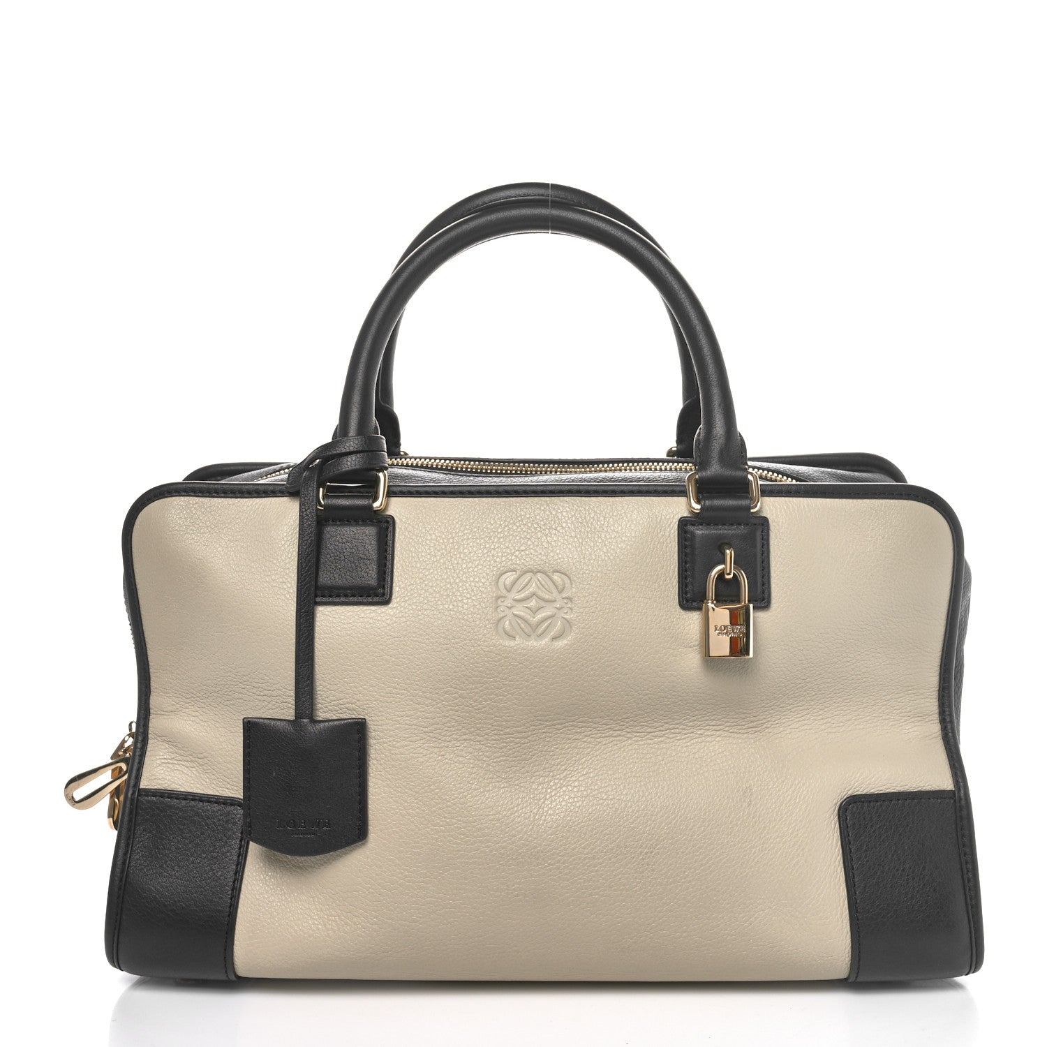 Loewe Calfskin Amazona 36 Ivory Black 1 of 9