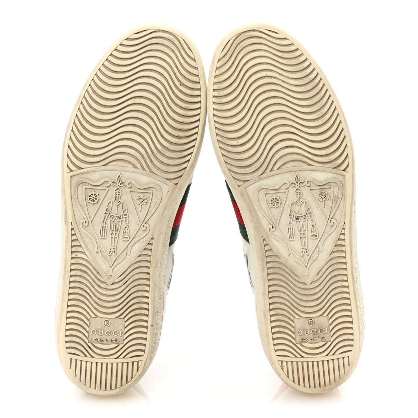 Calfskin Ayers Web Star Embroidered Womens Ace Sneakers 35.5 White Multi