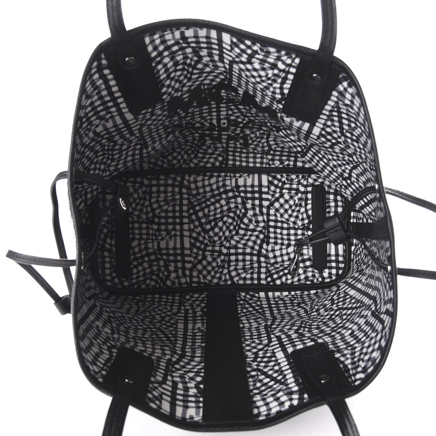 Visetos Medium Liz Reversible Shopper Tote Black