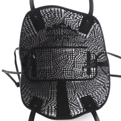 MCM Visetos Medium Liz Reversible Shopper Tote Black 12 of 15