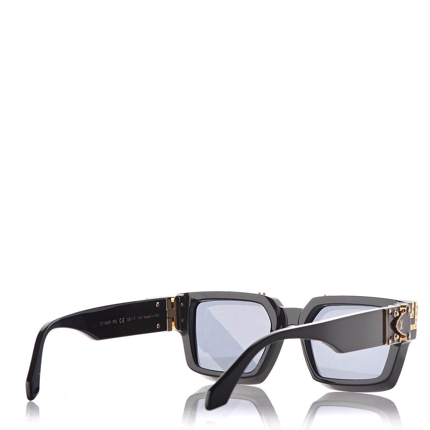 Acetate 1.1 Millionaires Sunglasses Z1165W Black