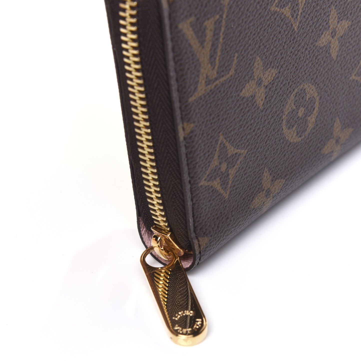 Monogram Zippy Wallet Rose Ballerine