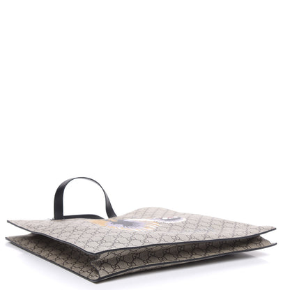 Gucci GG Supreme Monogram L'Aveugle Par Amour Print Vertical Tote Black 5 of 11