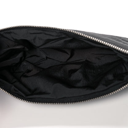 Bottega Veneta Nylon Intrecciato Padded Tech Cassette Bag Black 6 of 11