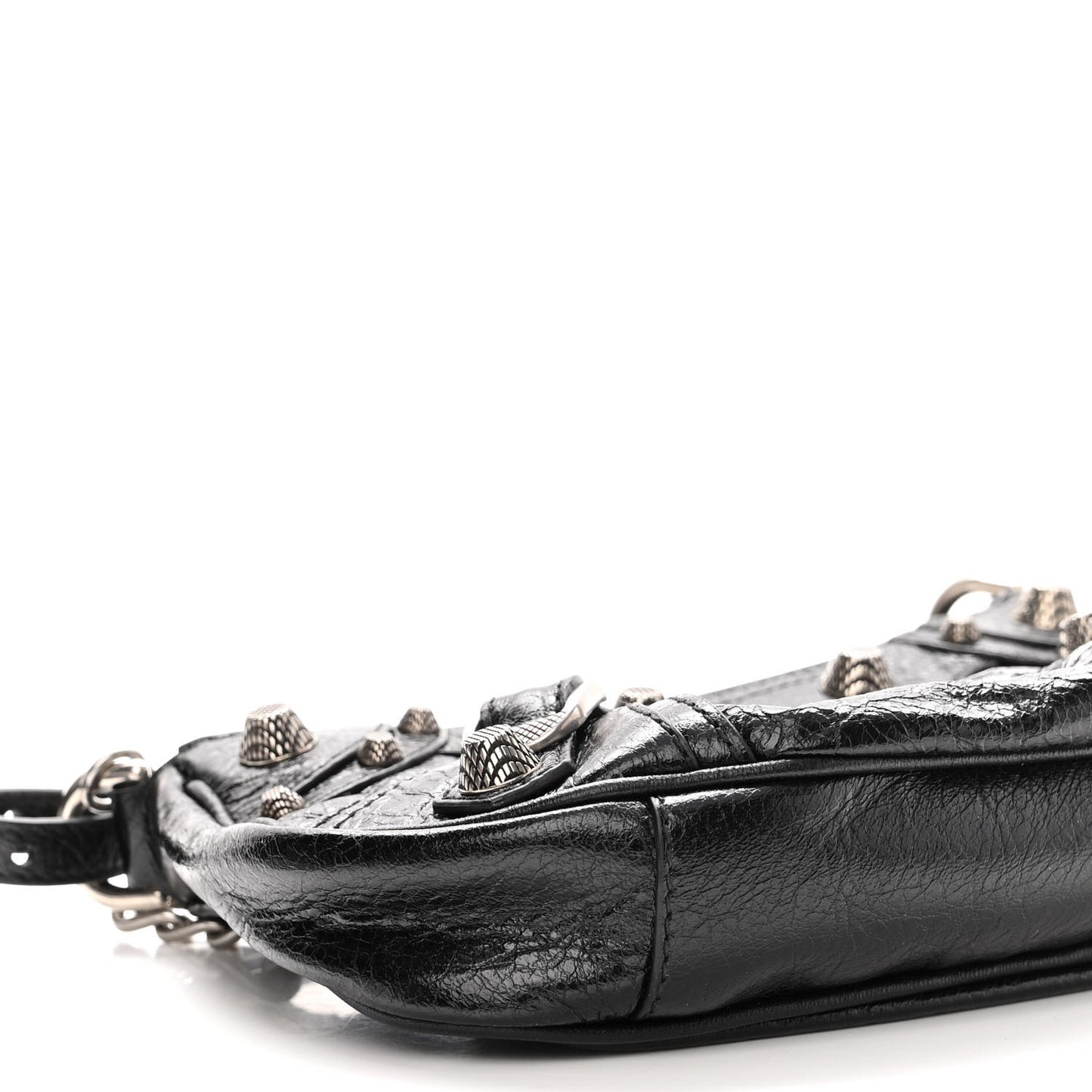 Agneau Arena Le Cagole Mini Purse With Chain Black