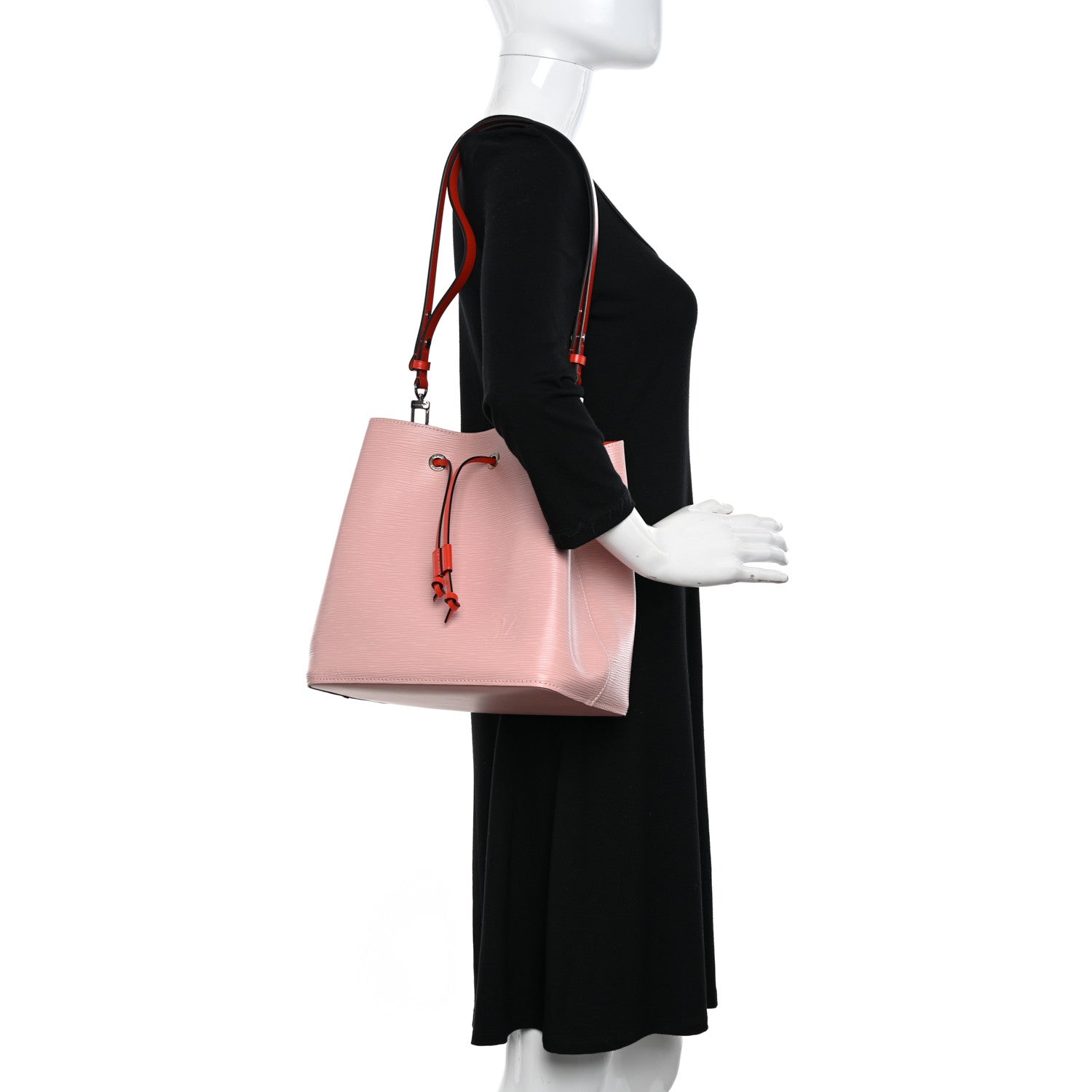 Louis Vuitton Epi Neonoe Rose Ballerine Orange 2 of 10