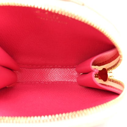 Louis Vuitton Damier Azur 2021 Christmas Animation Hollywood Bag Charm Fuchsia 5 of 7