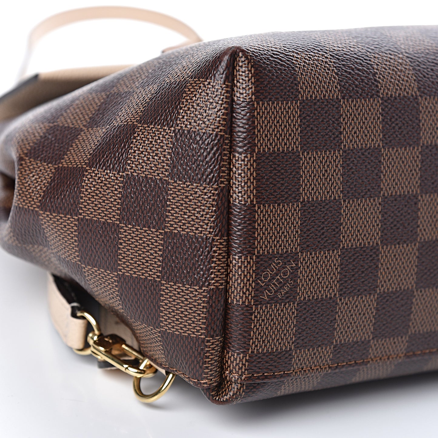 Damier Ebene Clapton Backpack Creme