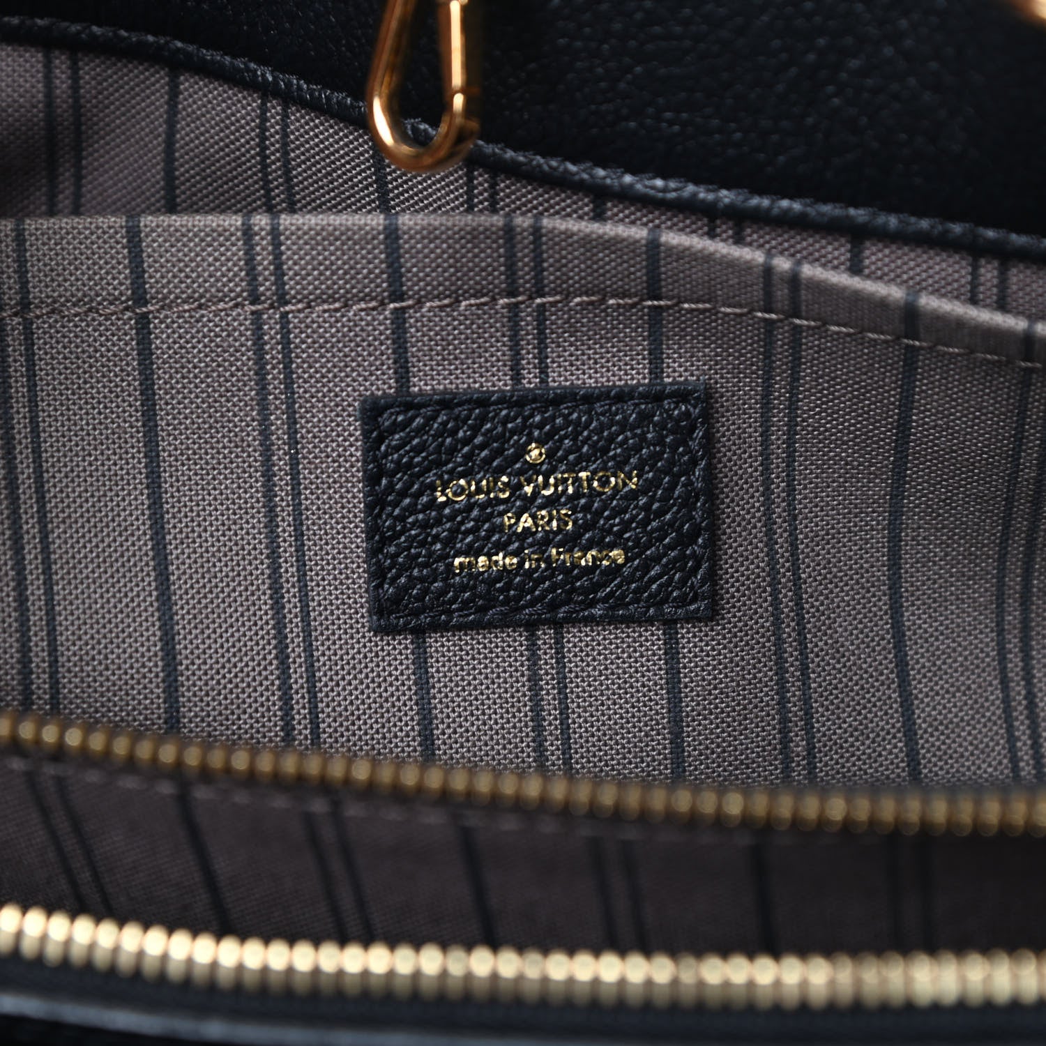 Louis Vuitton Empreinte Montaigne GM Black 6 of 13