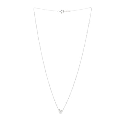 Tiffany Platinum Diamond .30ctw Aria Pendant Necklace 3 of 5