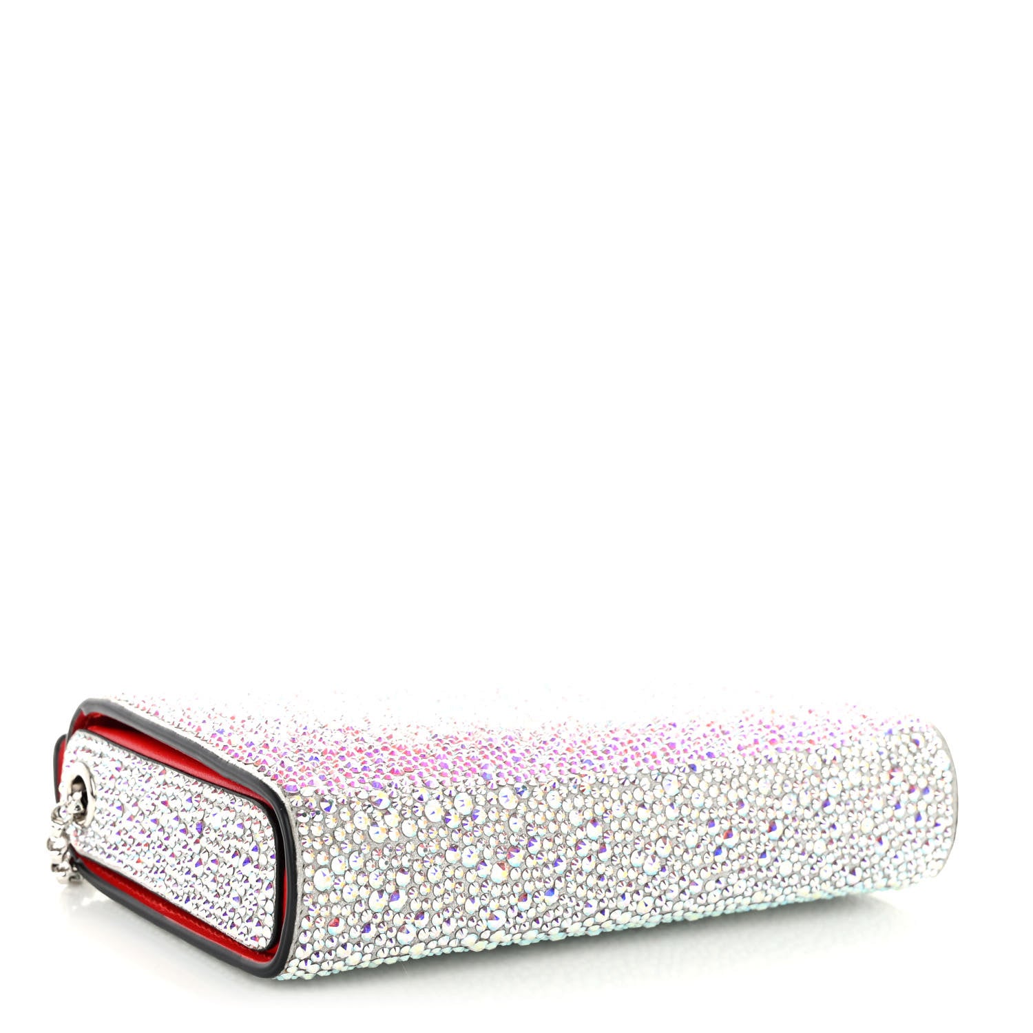Christian Louboutin Crystal Small Vanite Clutch Silver 4 of 9