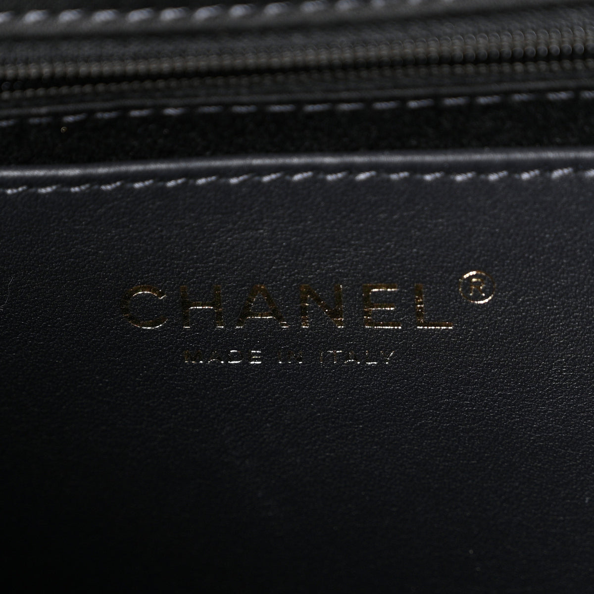 Chanel Wool Quitled Top Handle Maxi Flap Dark Grey 6 of 10