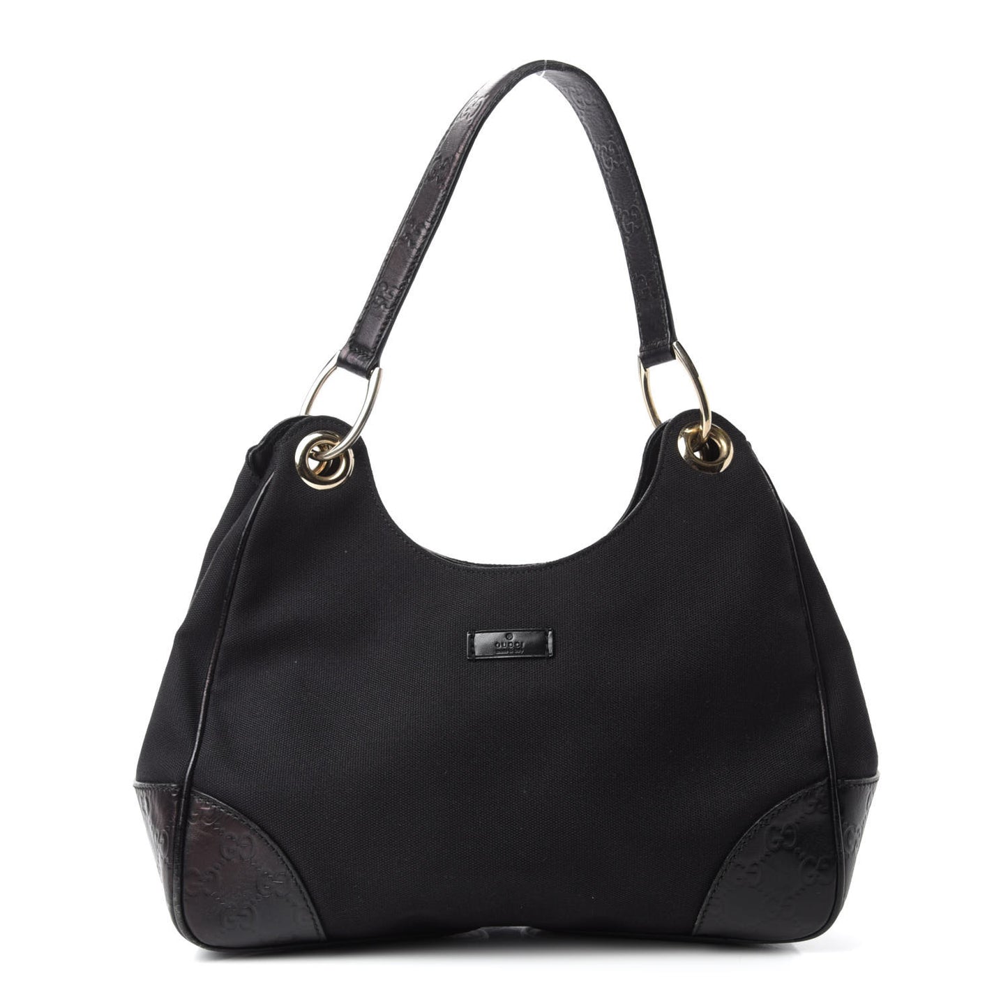Canvas Guccissima Hobo Black