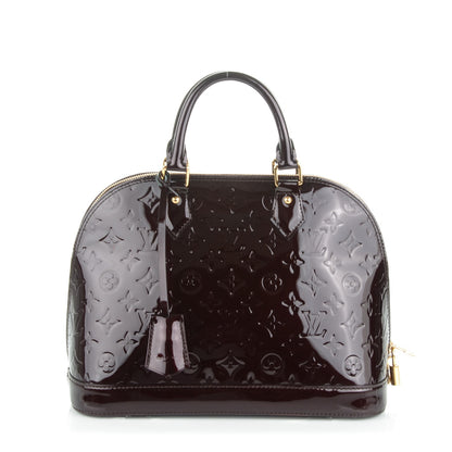 Louis Vuitton Vernis Alma PM Amarante 1 of 8