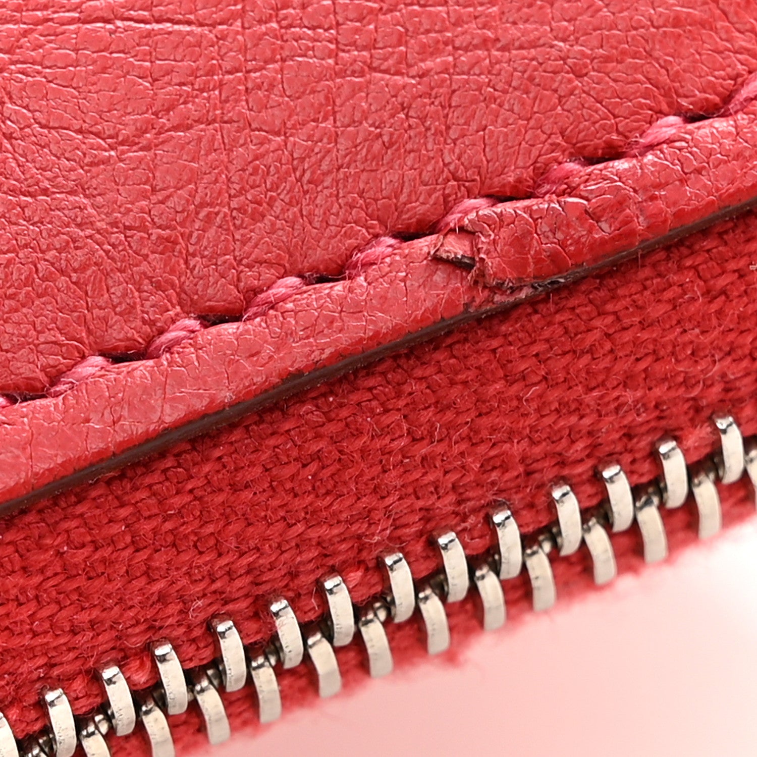 Hermes Ostrich Azap Wallet Rouge Vif 11 of 11