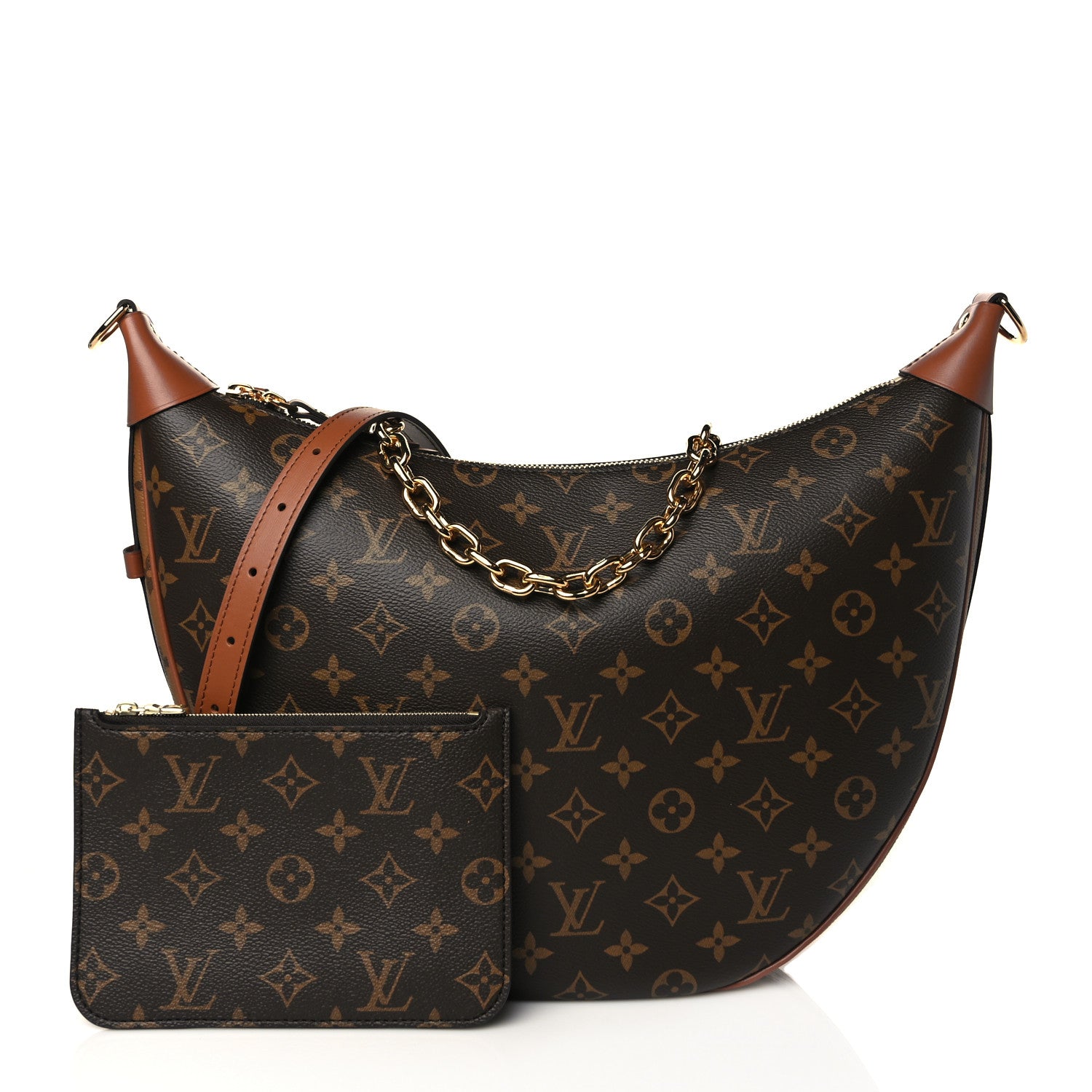 Louis Vuitton Reverse Monogram Loop Hobo 1 of 10
