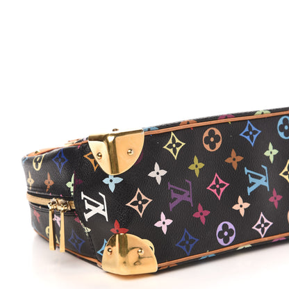 Louis Vuitton Monogram Multicolor Trouville Black 6 of 13