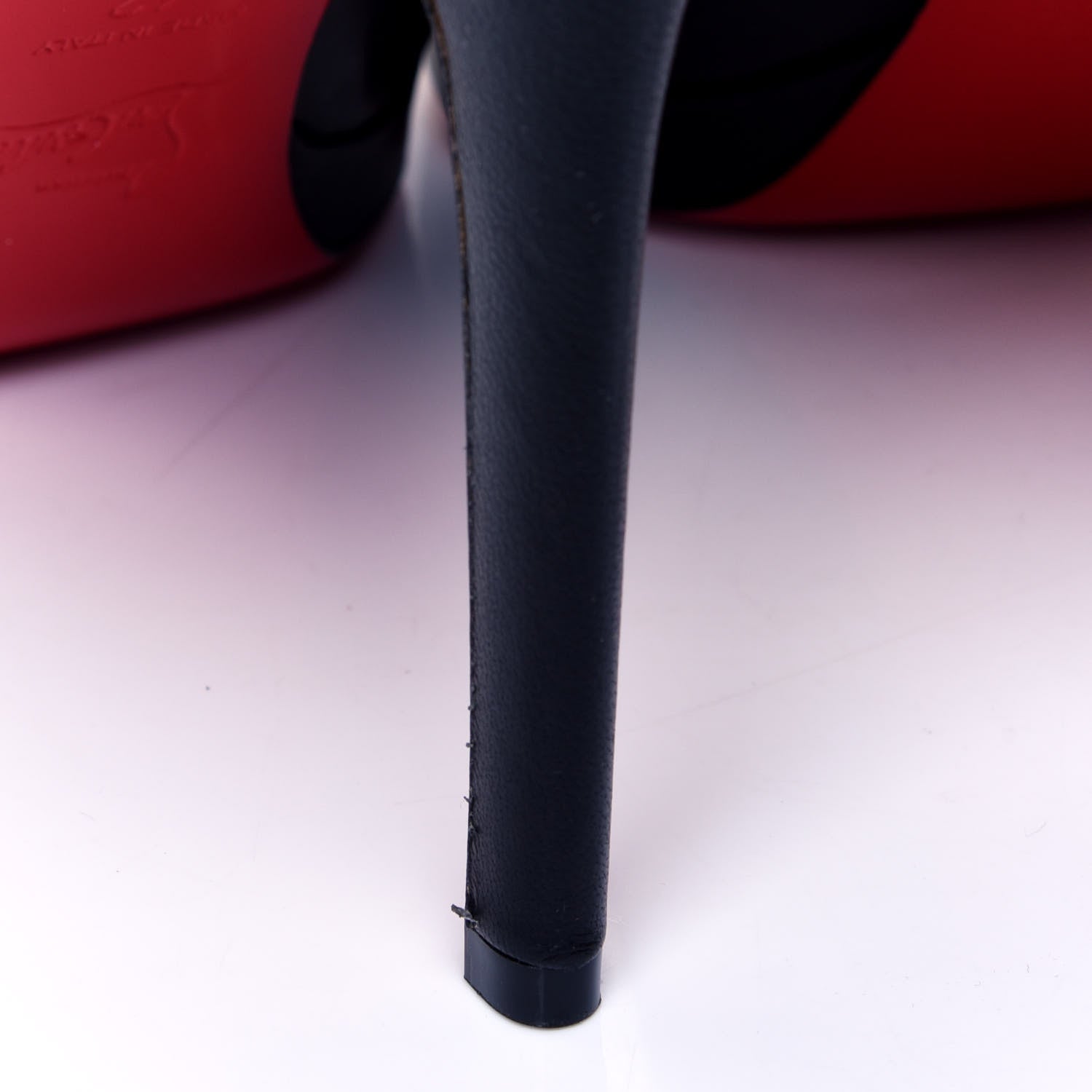 Christian Louboutin Shiny Nappa Pigalle Plato 100 Pumps 42 Black 7 of 11
