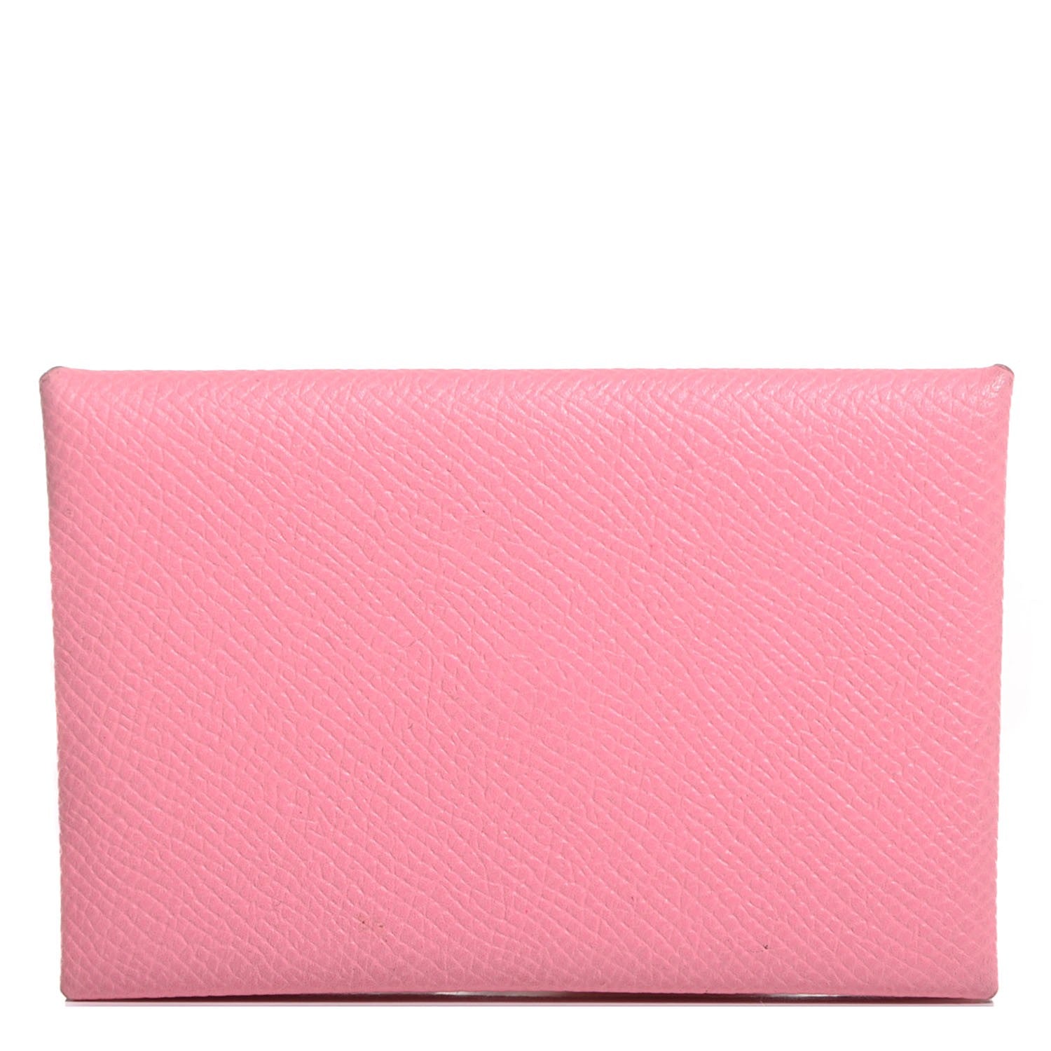 Hermes Epsom Calvi Card Case Rose Confetti 1 of 8