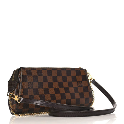 Louis Vuitton Damier Ebene Eva Clutch 3 of 8