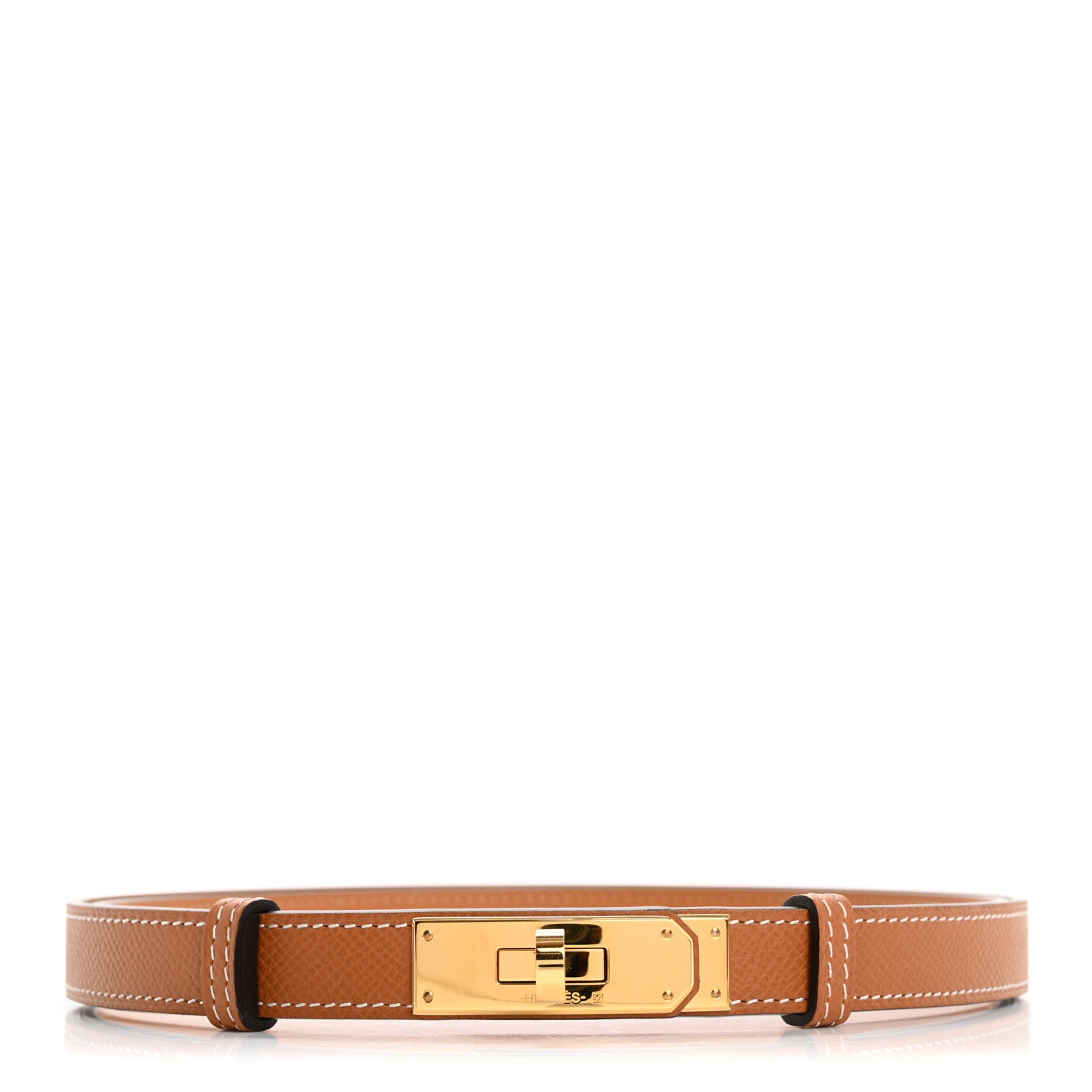 Hermes Epsom Kelly Belt Gold 1 of 4