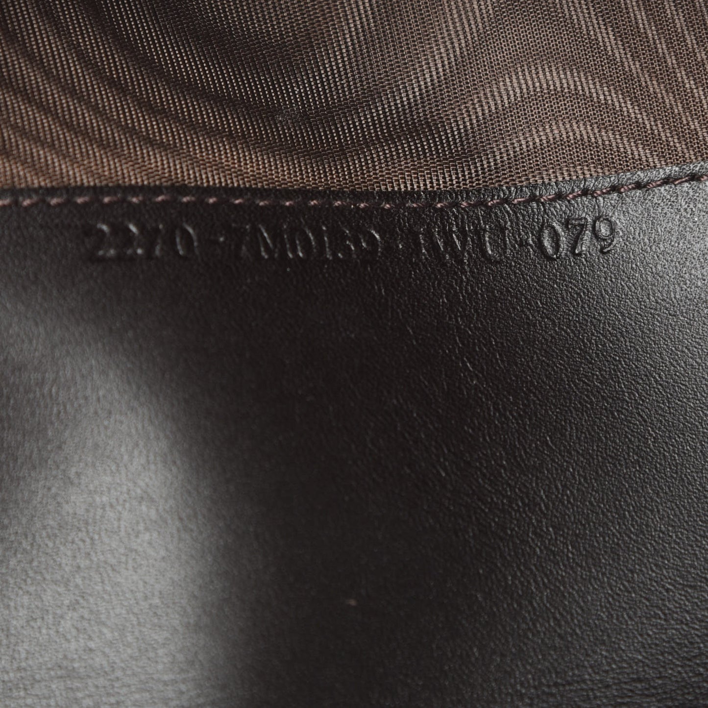 Zucca Travel Clutch Tobacco