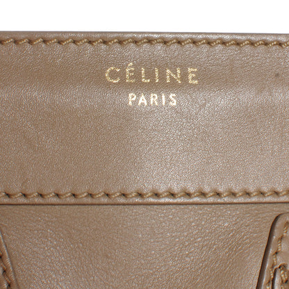 Celine Smooth Calfskin Micro Luggage Camel 15 of 17