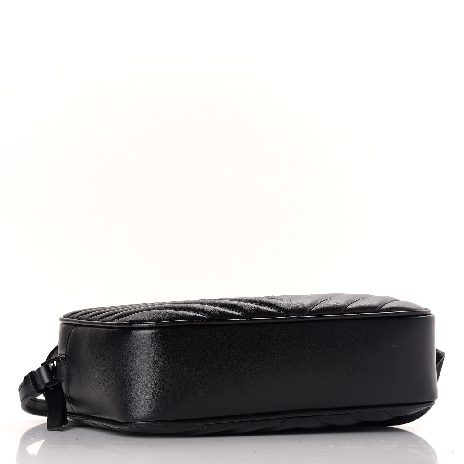 Saint Laurent Calfskin Matelasse Monogram Lou Camera Bag Black 4 of 11