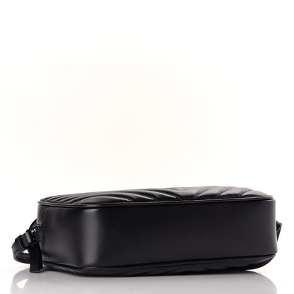 Saint Laurent Calfskin Matelasse Monogram Lou Camera Bag Black 4 of 11