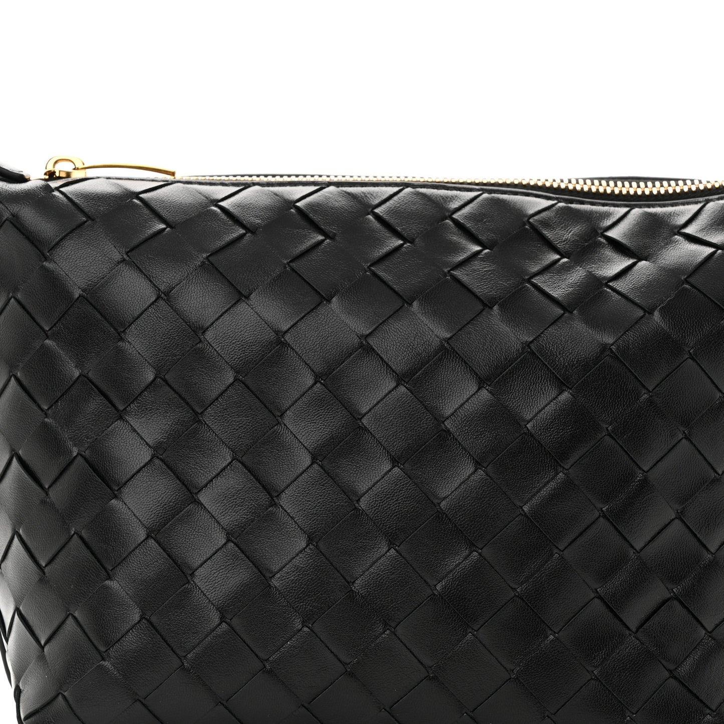 Calfskin Nappa Intrecciato Mini Wallace Black