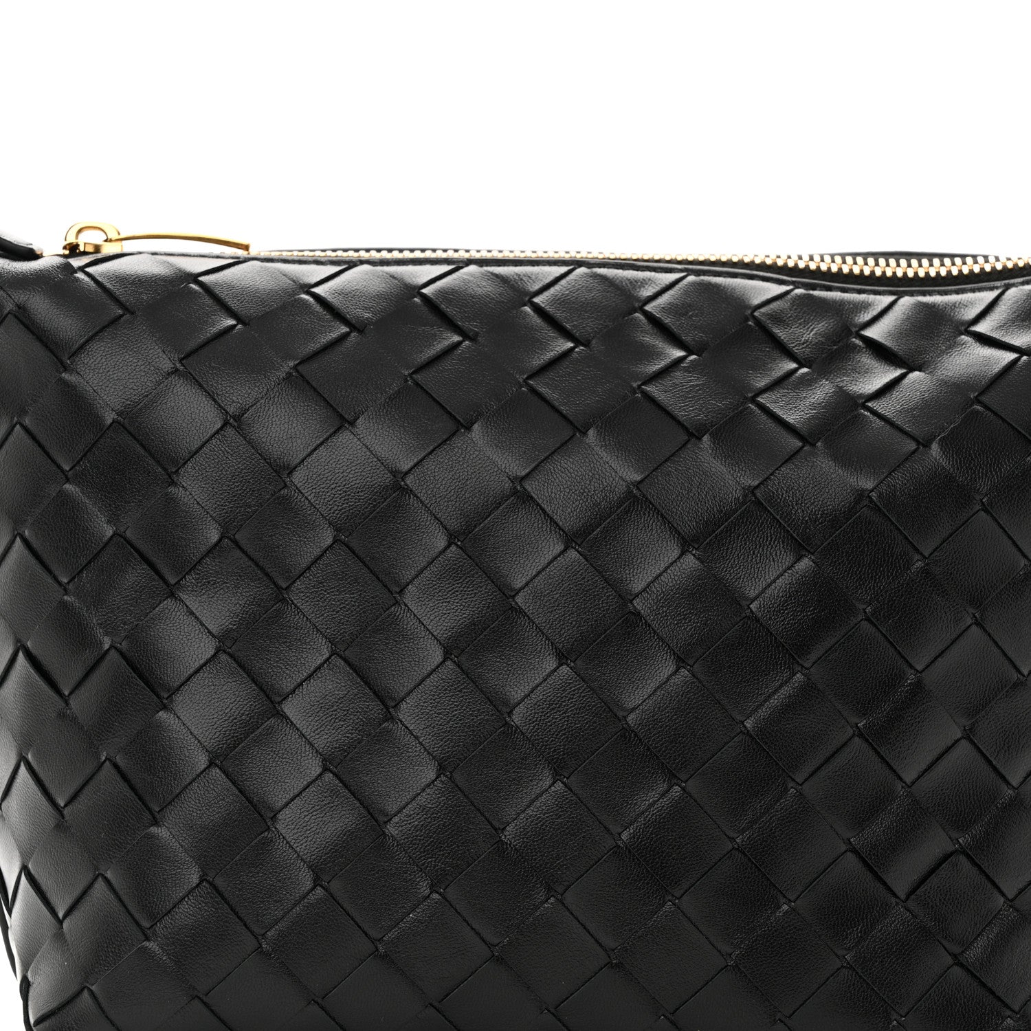 Bottega Veneta Calfskin Nappa Intrecciato Mini Wallace Black 8 of 10