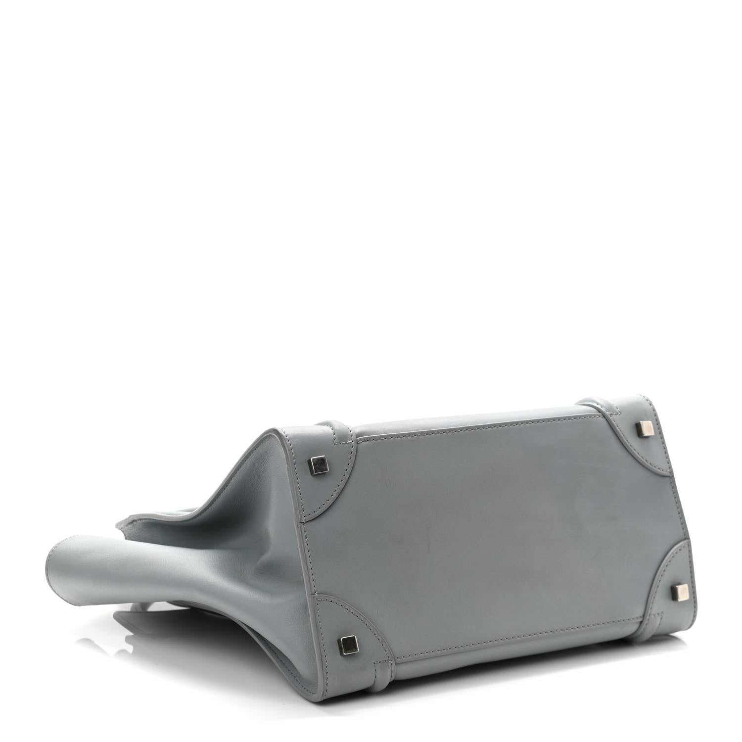 Celine Smooth Calfskin Mini Luggage Sky Blue 3 of 11