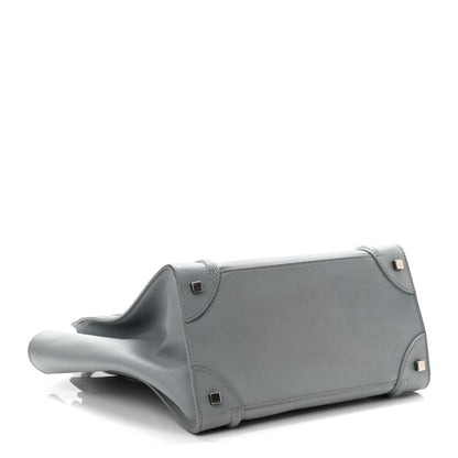 Celine Smooth Calfskin Mini Luggage Sky Blue 3 of 11