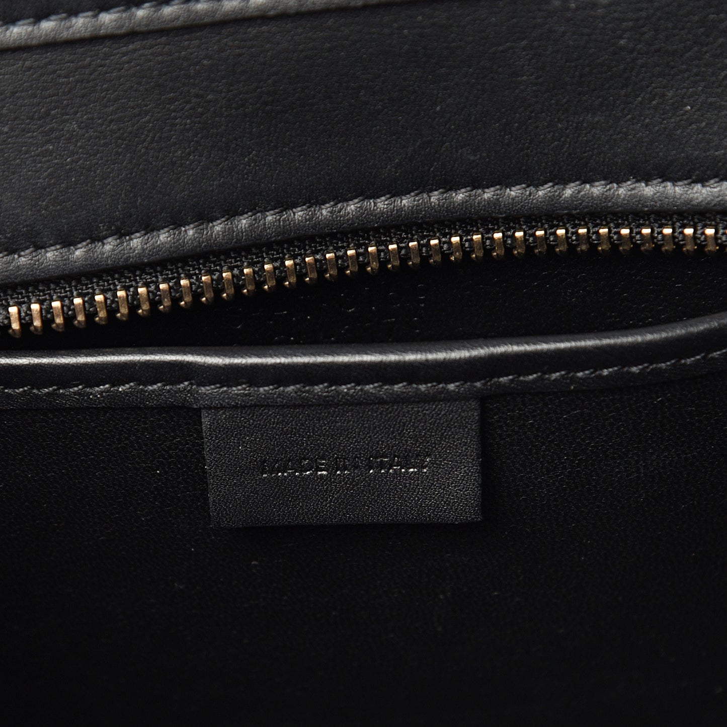 Smooth Calfskin Nano Luggage Black
