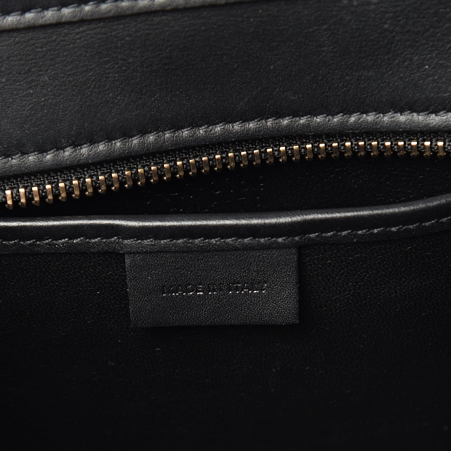 Celine Smooth Calfskin Nano Luggage Black 6 of 13