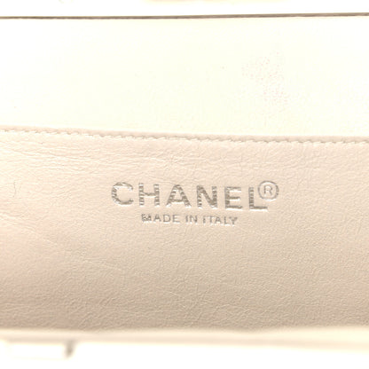 Chanel Lambskin Chocolate Bar Quilted Frame Shoulder Bag Black 5 of 5