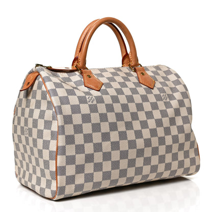 Louis Vuitton Damier Azur Speedy 30 3 of 11