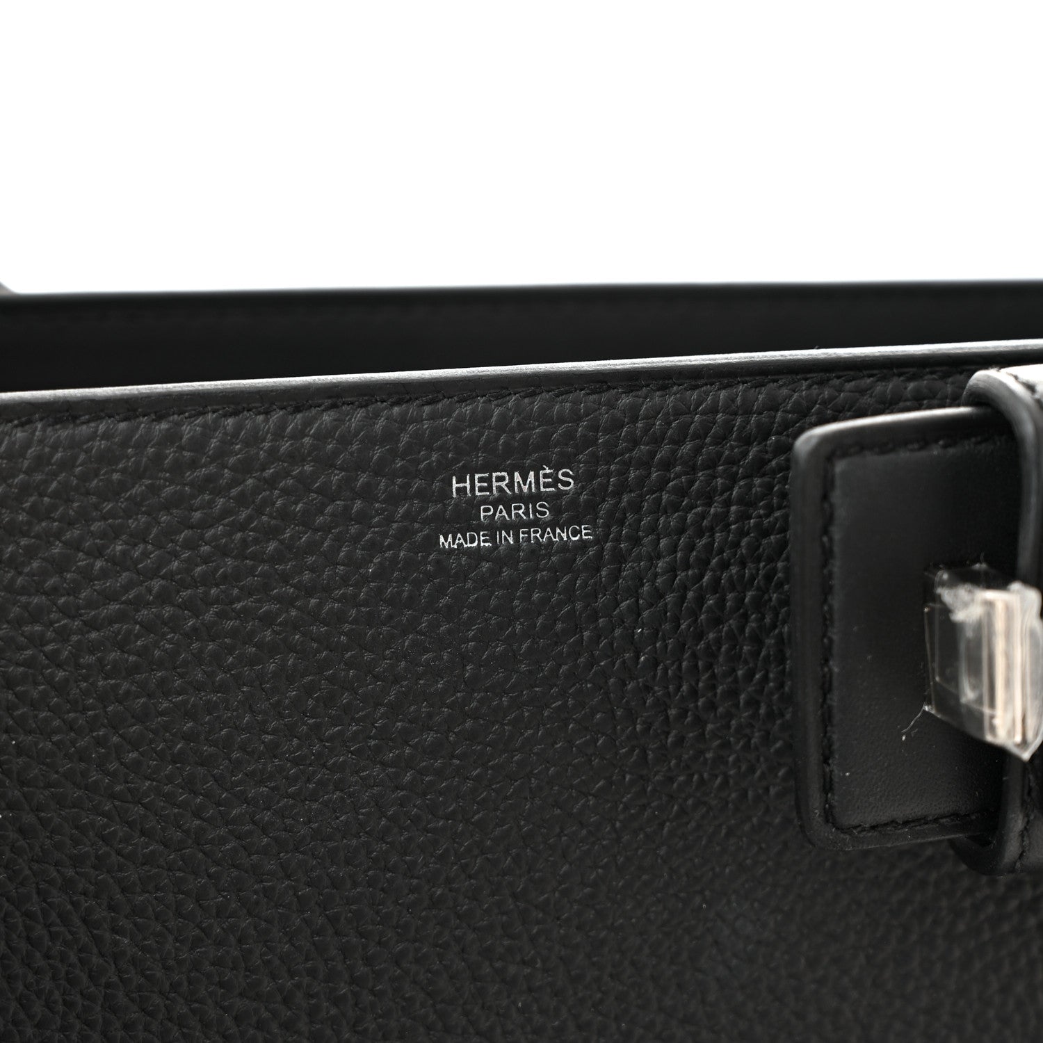 Hermes Togo Swift Medor Bag Black 6 of 12
