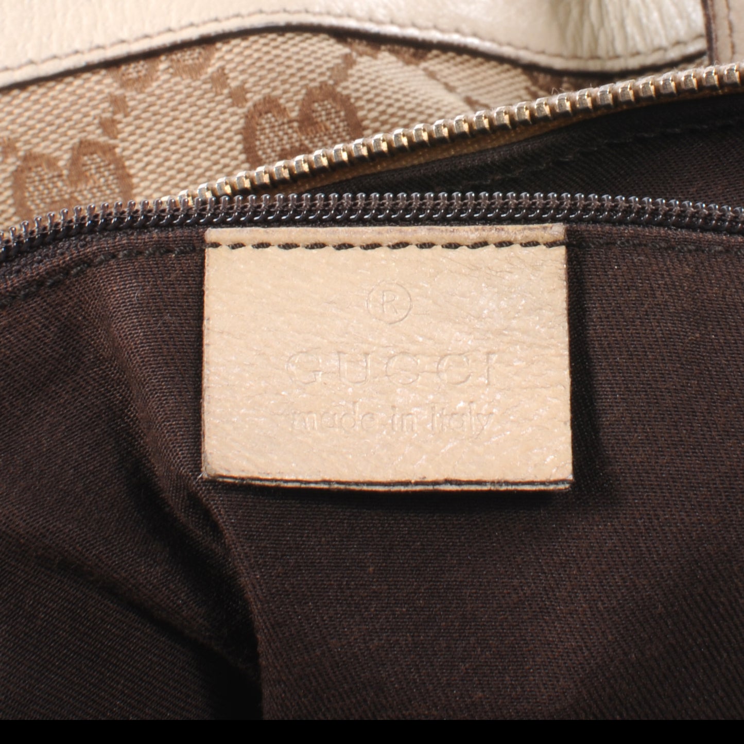 Monogram Abbey Medium Tote White