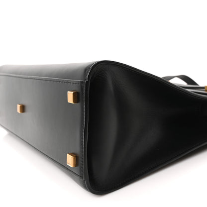 Saint Laurent Calfskin Small Manhattan Shopper Tote Black 10 of 10