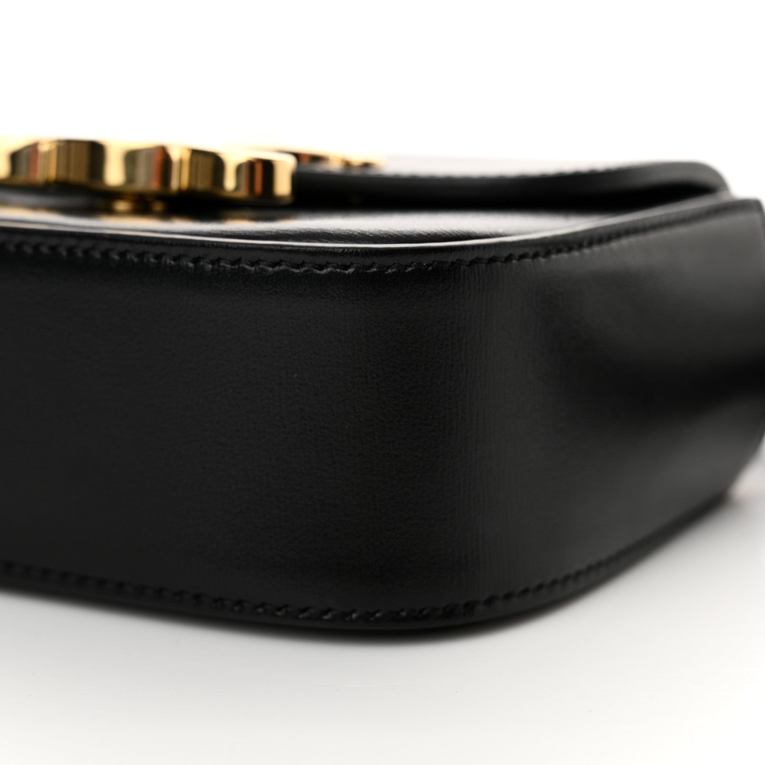 Celine Shiny Calfskin Mini Claude Black 10 of 12