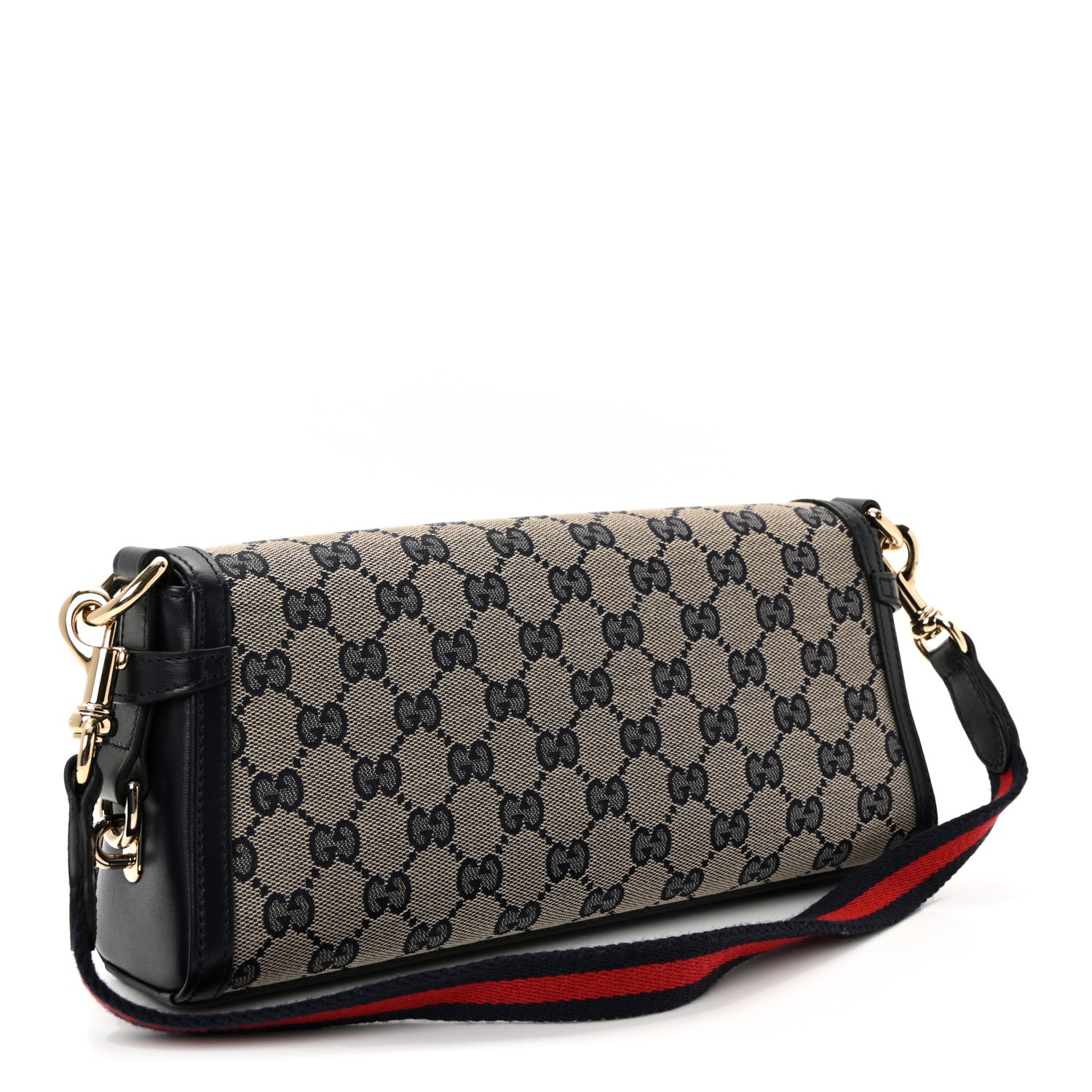 Gucci GG Monogram Small Luce Shoulder Bag Beige Blue 3 of 9